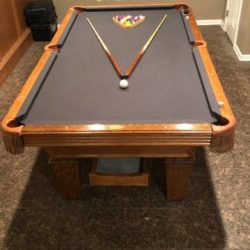 8 ft Full Size Pool Table (SOLD)