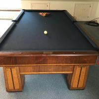 Rosatto Barry Quaker Antique Pool Table
